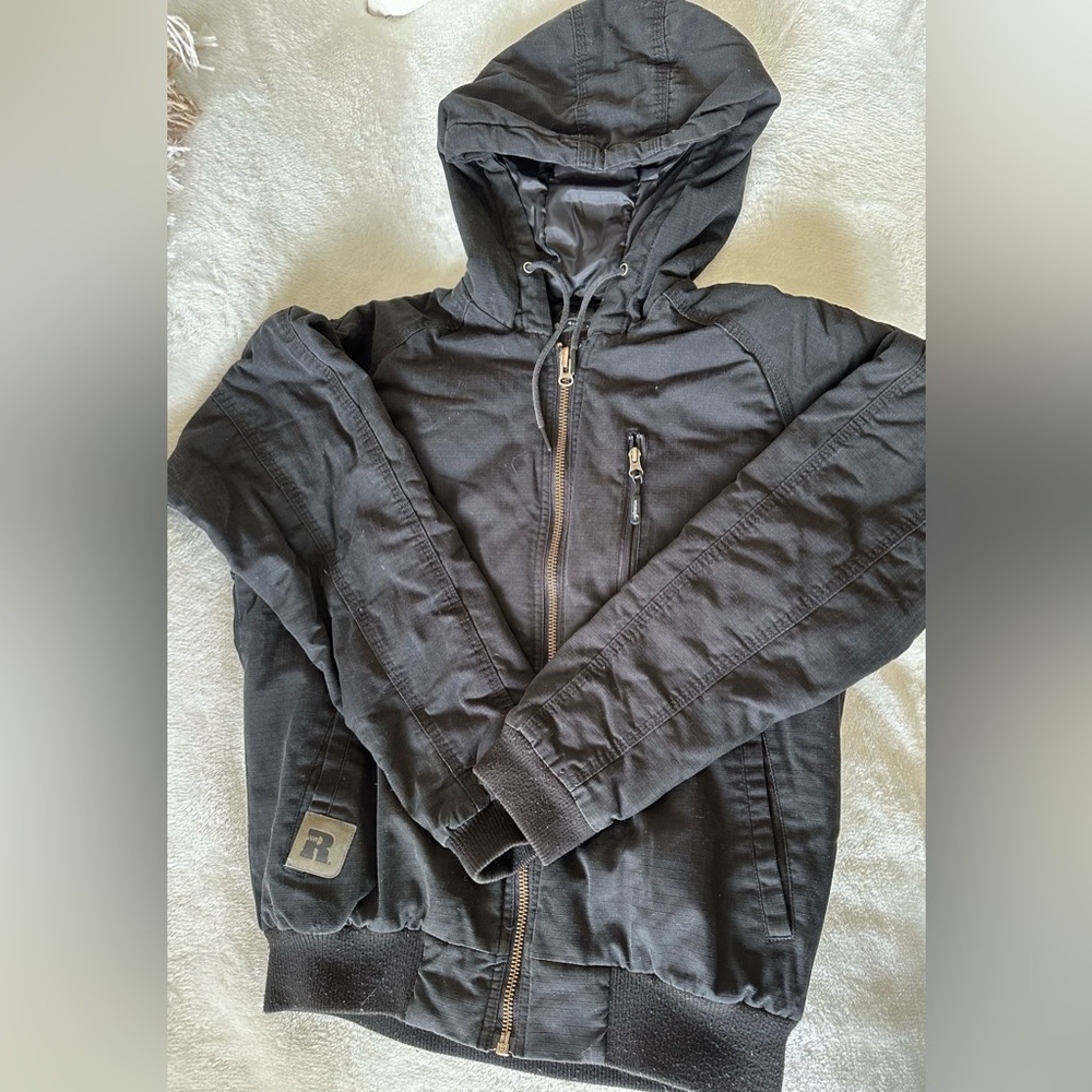 Black Wranglers Rigged Workwear Insulated Jacket